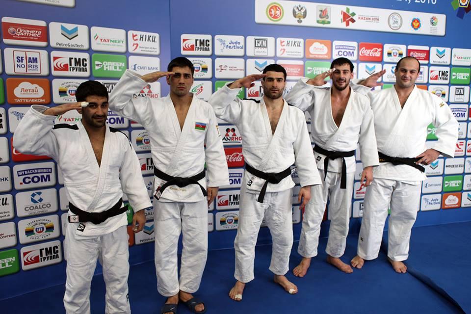 Azərbaycan cüdoçuları Kazanda AÇ-nın bürünc medallarını qazandı