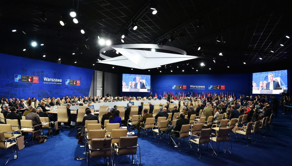 Prezident İlham Əliyev Varşavada NATO Sammitinin açılışına qoşulub