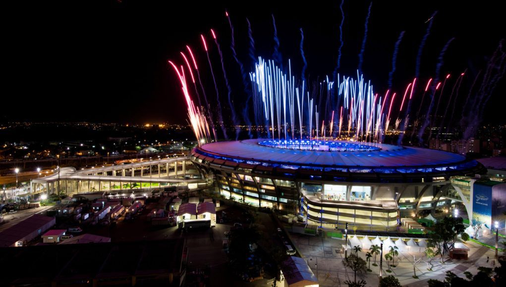 Marakana Stadionunda Rio 2016-XXXI Yay Olimpiya Oyunlarının açılışı