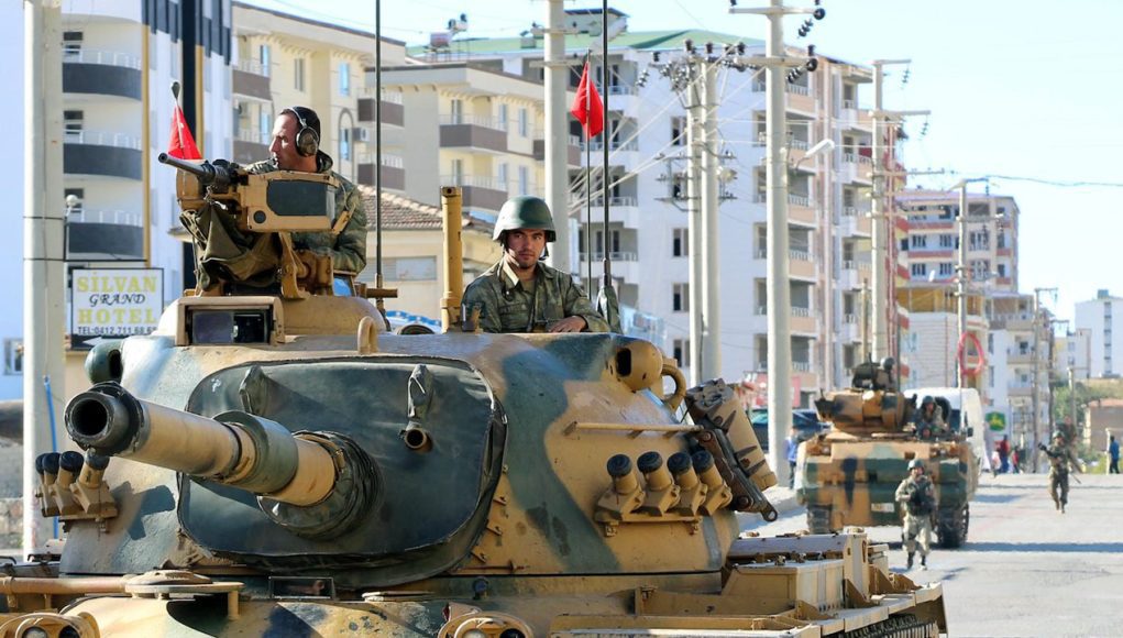Türkiyə Silahlı Qüvvələri Suriyada Fırat Kalkanı əməliyyatına başladı
