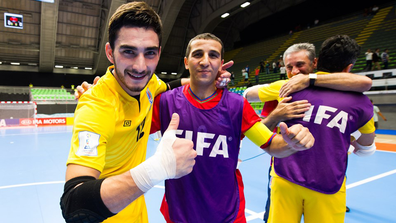 FIFA Futzal World Cup 2016: Azərbaycan-İran 3-3, sırada Tayland