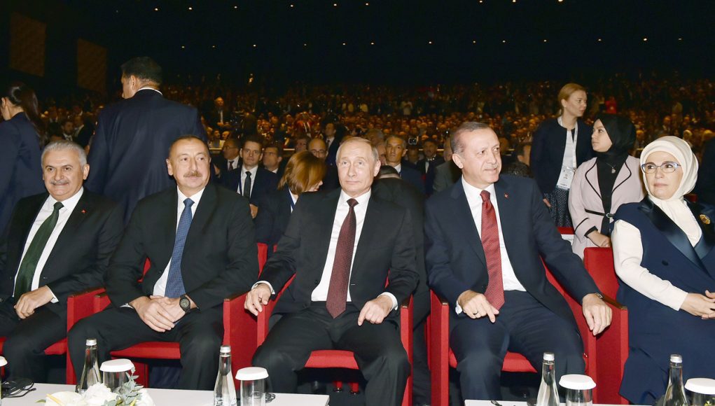 Əliyev, Putin və Ərdoğan XXIII Dünya Enerji Konqresinə qoşuldu