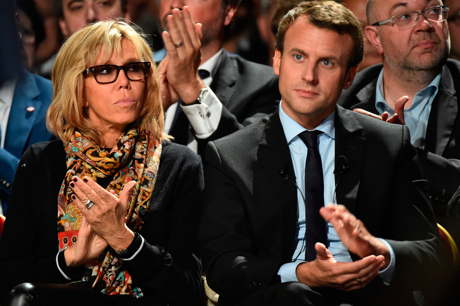 Fransanın birinci xanımı Bricit Makron (First lady of France Brigitte Macron)