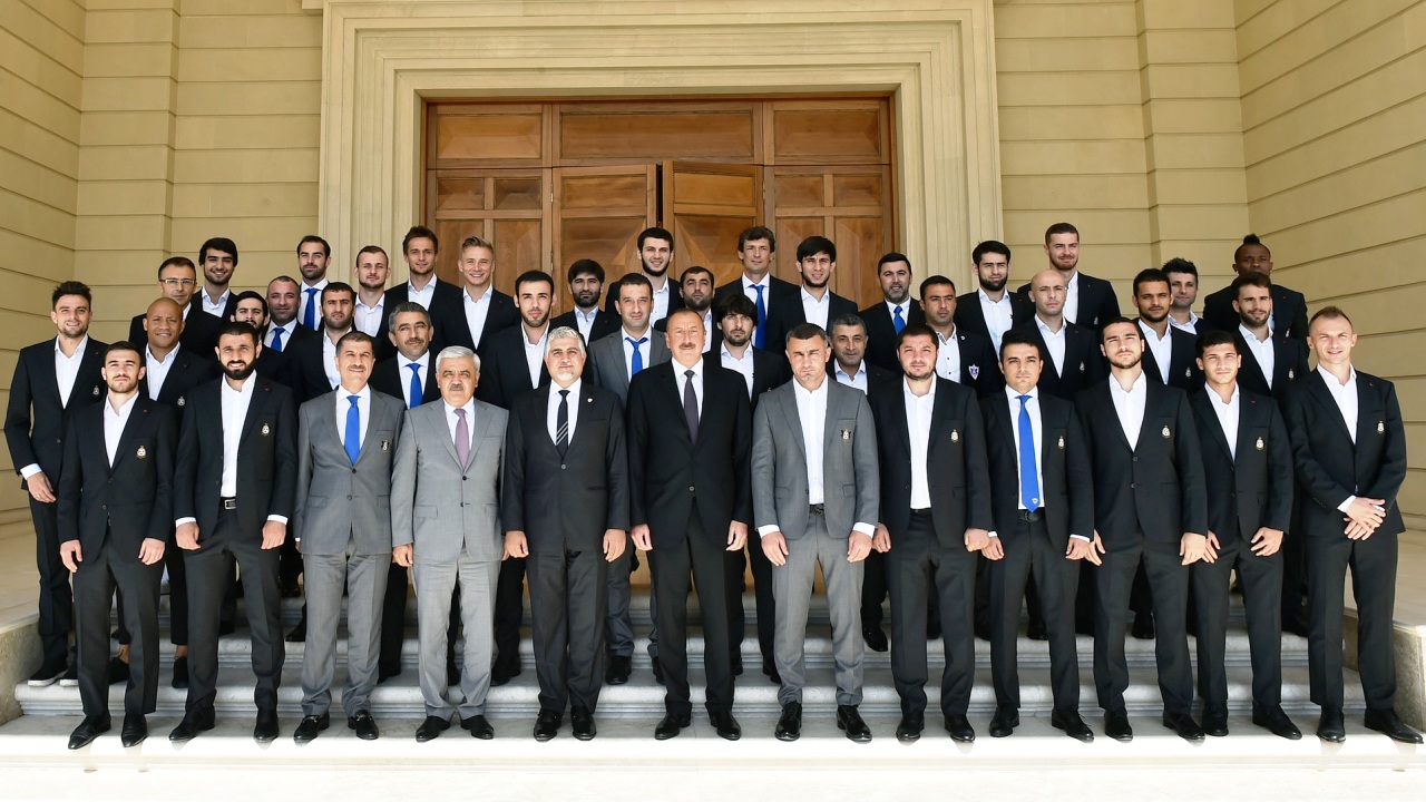 Prezident İlham Əliyev Qarabağ Futbol Klubu ilə Görüşdü