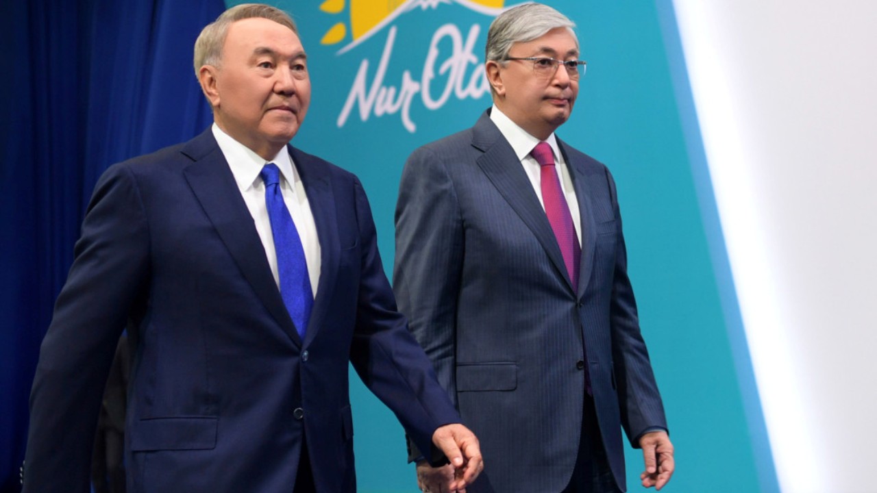 Nursultan Nazarbayev və Kasım Jomart Tokayev