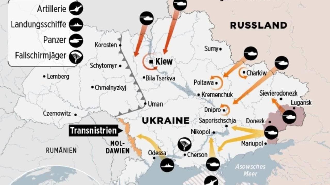 Rusiyanın Ukraynaya hücum planı