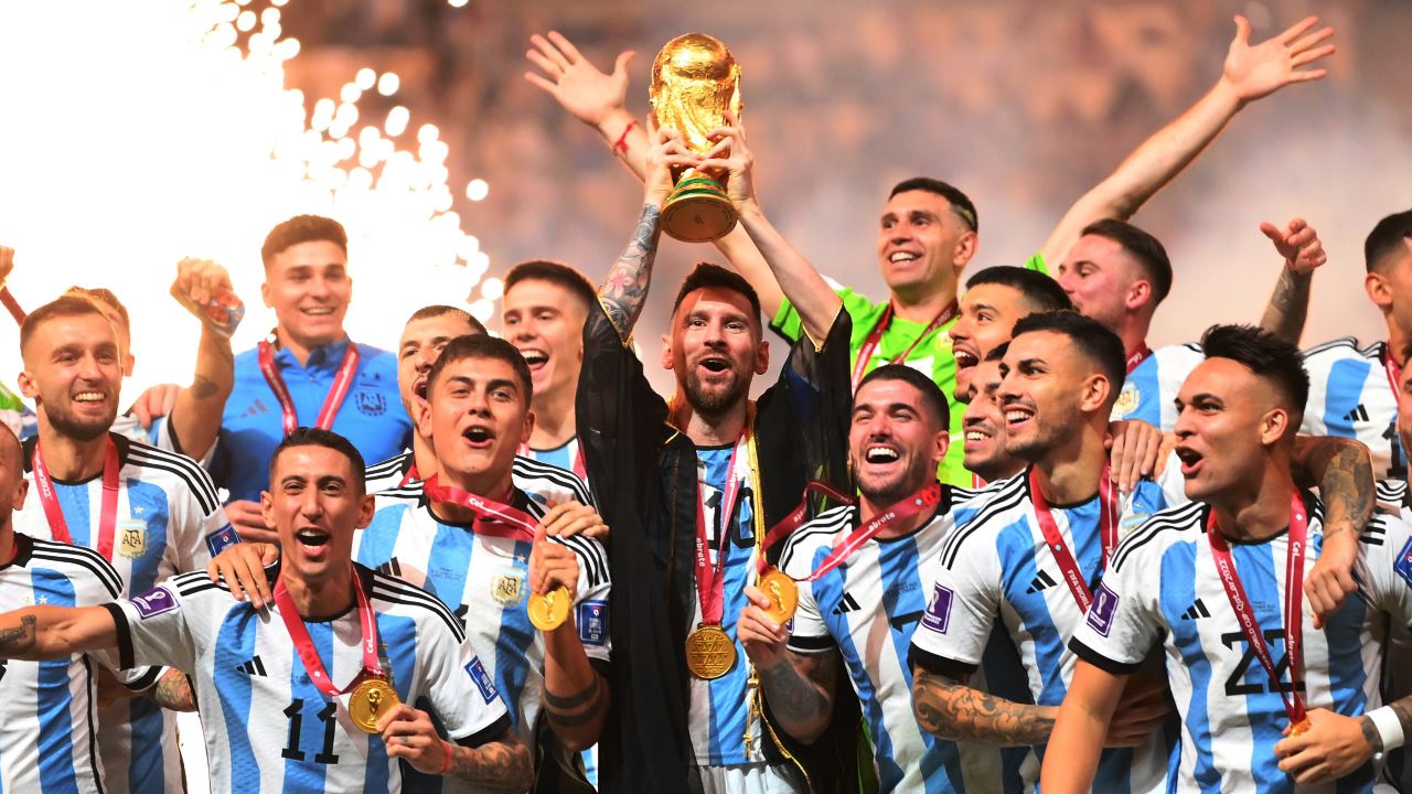 Argentina Messi ilə Dünya Çempionu oldu