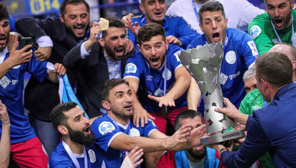 Azərbaycan Millisi EMF UEFA 2022 kubokunu qazandı