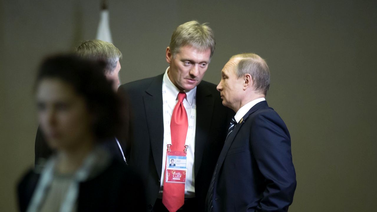 Dmitri Peskov və Putin
