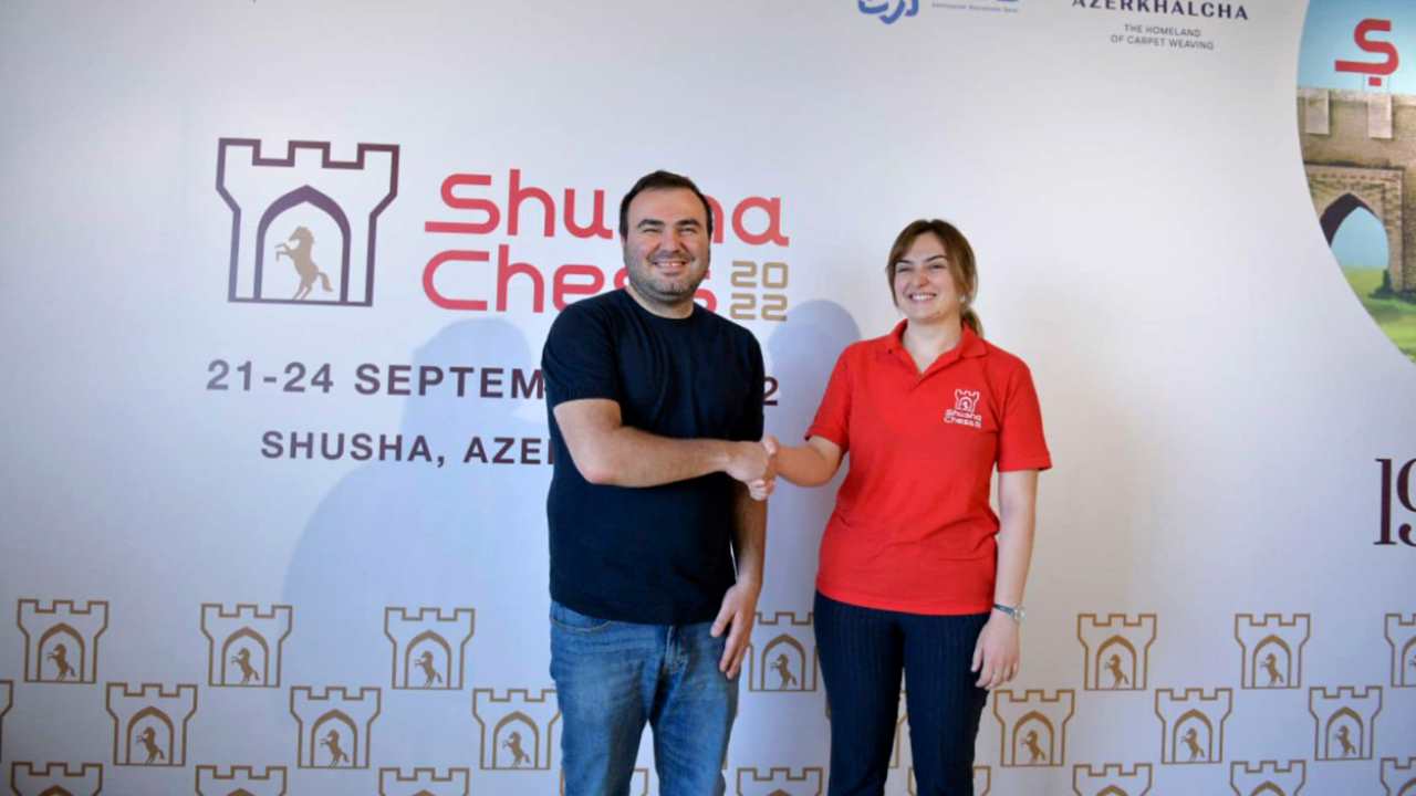 Şəhriyar Məmmədyarov və Meri Arabidze - Shusha Chess 2022