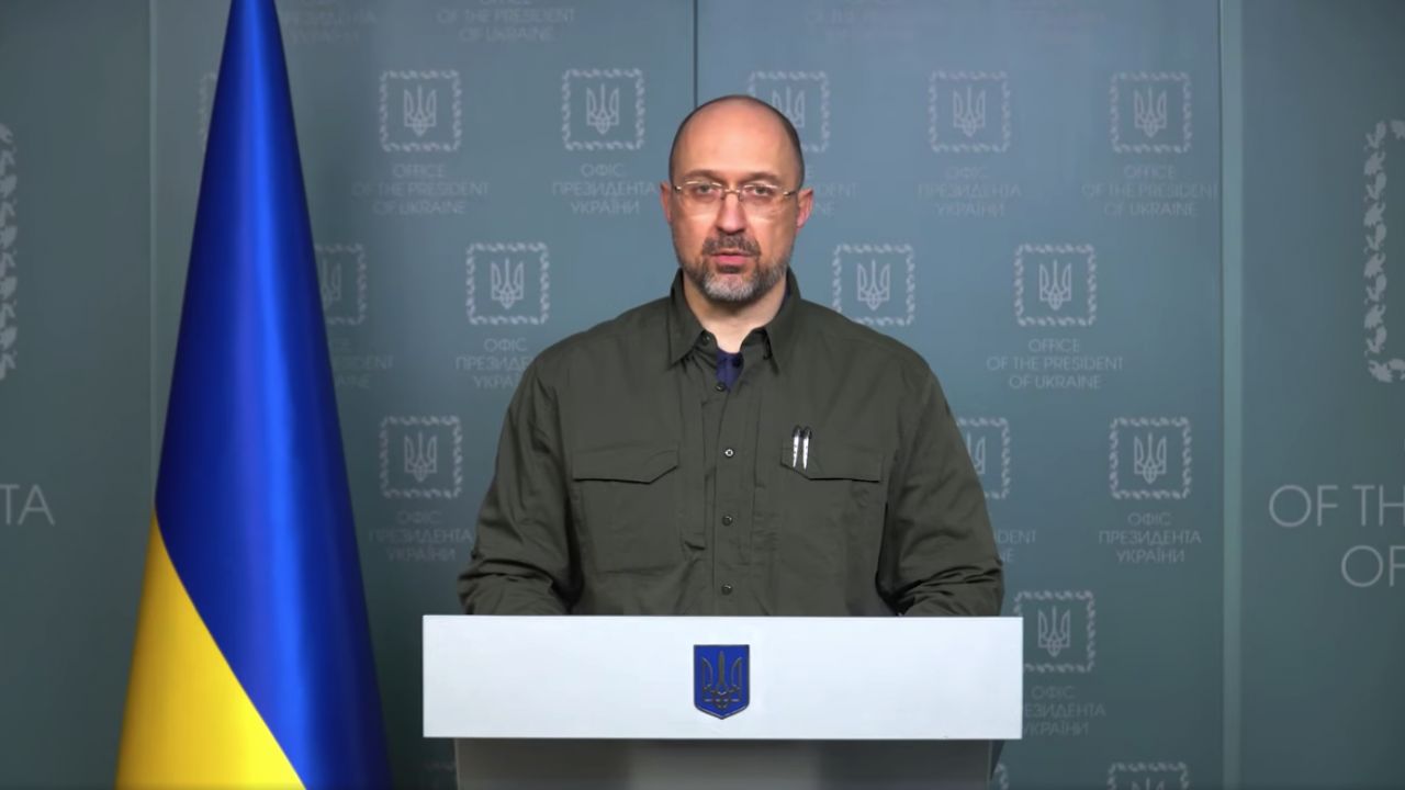 Ukraynanın Baş naziri Denis Şmıqal