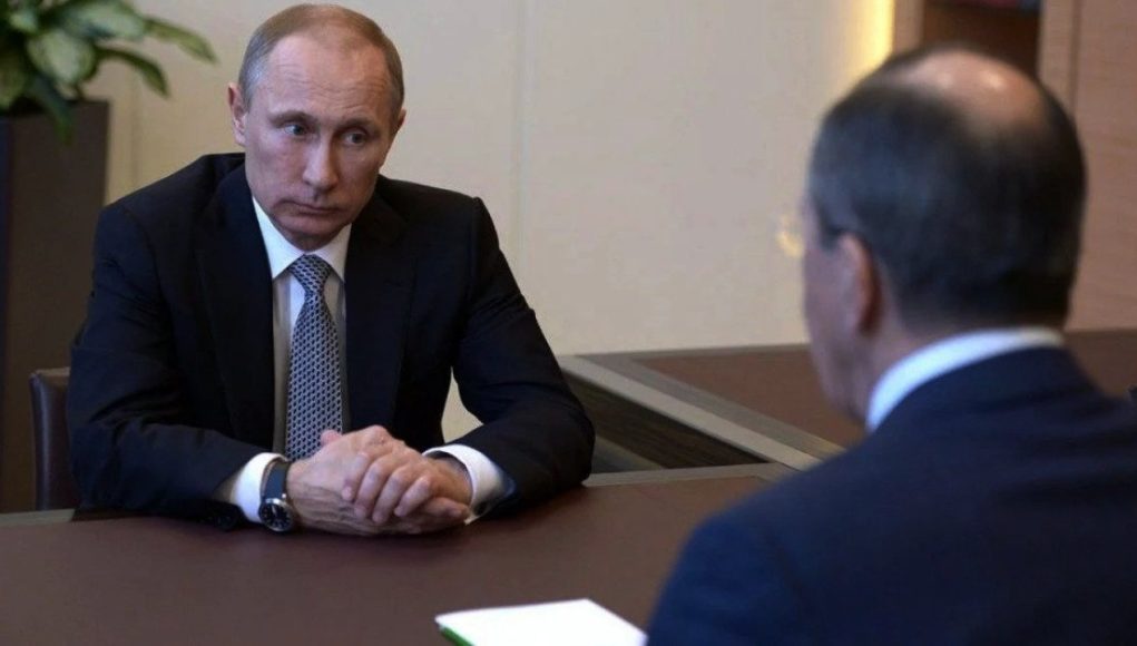 Vladimir Putin və Sergey Lavrov